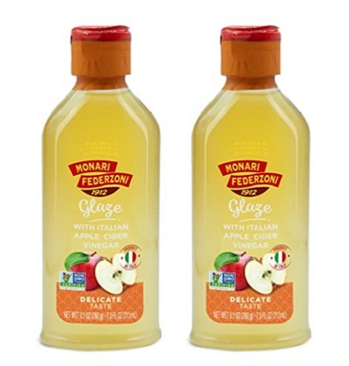 Monari Federzoni Glaze with Italian Apple Cider Vinegar Delicate 2 Pack