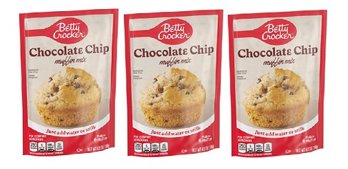 Betty Crocker Chocolate Chip Muffin Mix 3 Pack
