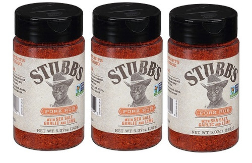Stubb's Pork Rub Seasoning 3 Pack