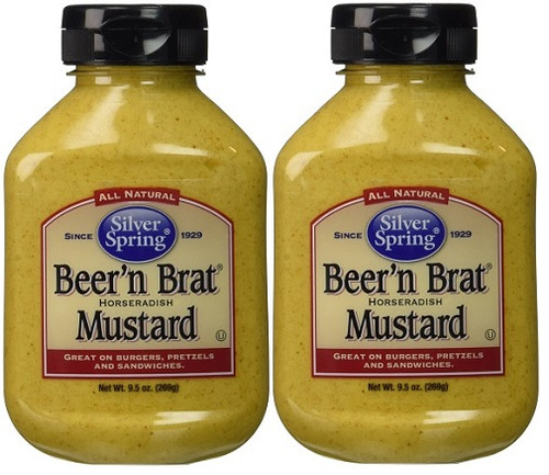 Silver Spring Beer'n Brat Horseradish Mustard 2 Pack