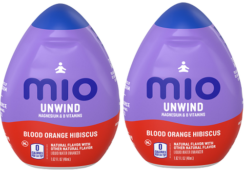 MiO Unwind Blood Orange Hibiscus Liquid Water Enhancer 2 Pack