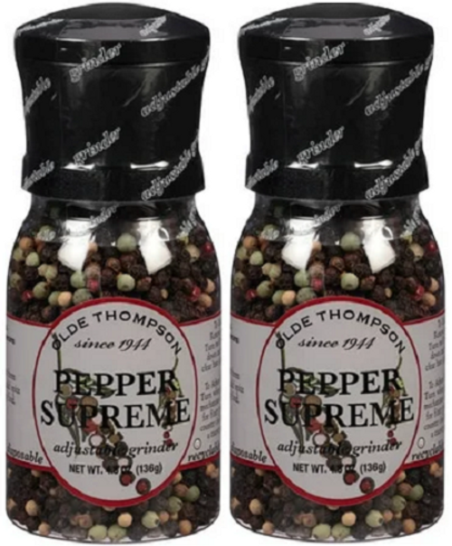 Olde Thompson Grinder Pepper Supreme 2 Pack