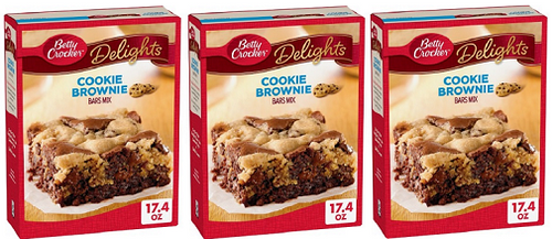 Betty Crocker Brownie Mix Cookie Brownie 3 Pack