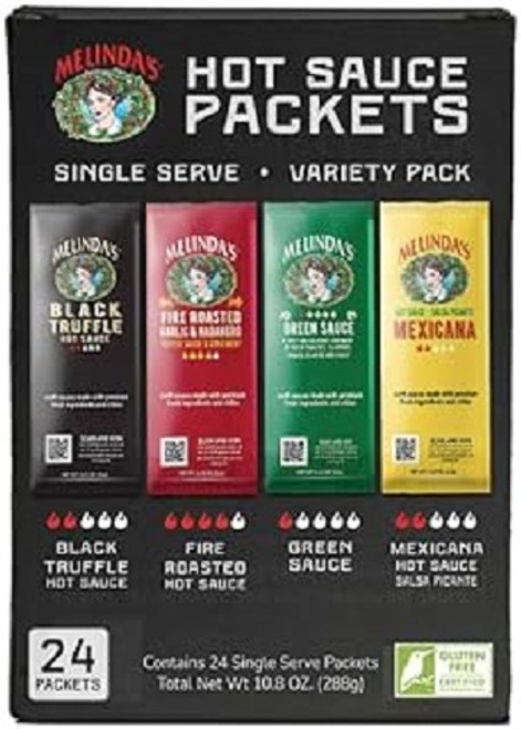 Melinda's Hot Sauce Packets Variety Pack