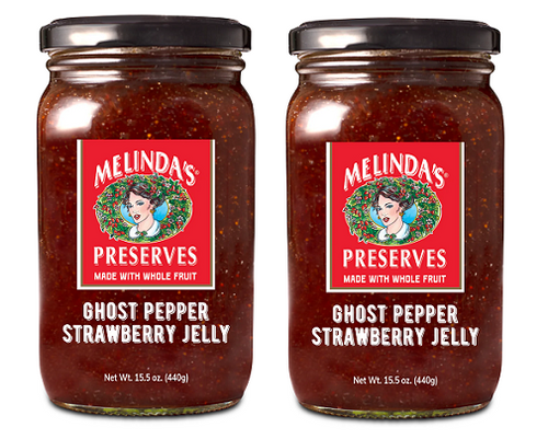 Melinda's Preserves Ghost Pepper Strawberry Jelly 2 Pack