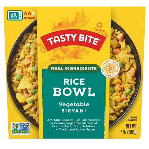 Tasty Bite Rice Bowl Vegetable Biryani