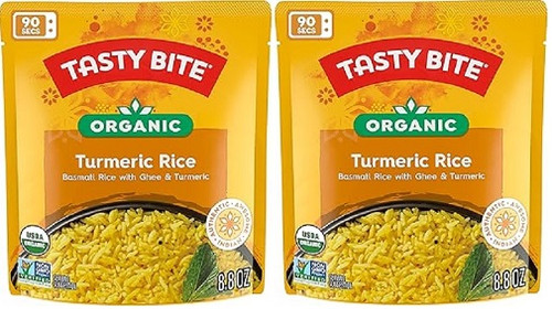 Tasty Bite Organic Turmeric Rice 2 Pack