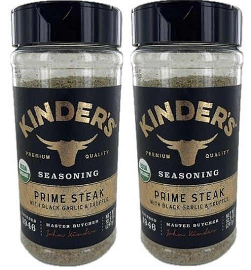 Kinder's Prime Steak Seasoning with Black Garlic & Truffle 2 Pack