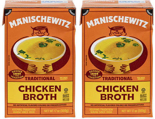 Manischewitz Traditional Chicken Broth 2 Pack