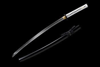 Samurai Sword Clay Tempered Katana Model #14