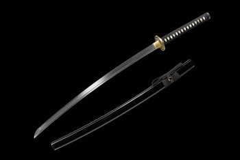 Samurai Sword Clay Tempered Katana Model #19