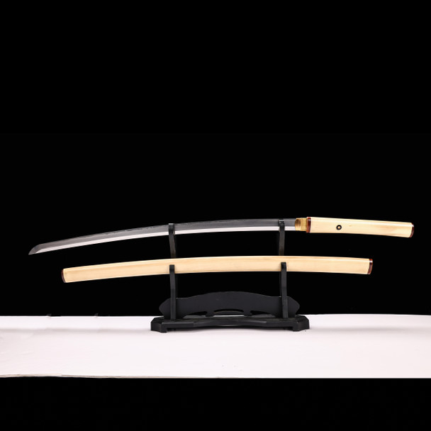Samurai sword katana blade forged from meteorites