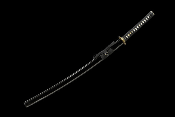 Samurai Sword Clay Tempered Katana Model #25