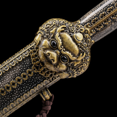 Chinese Yong Lo Jian Forged from Meteorites - Ronin Katana