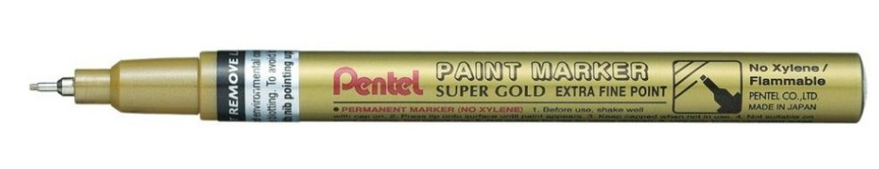 Pentel Paint Marker mfp10-x Paint Markers, Gold (Gold)