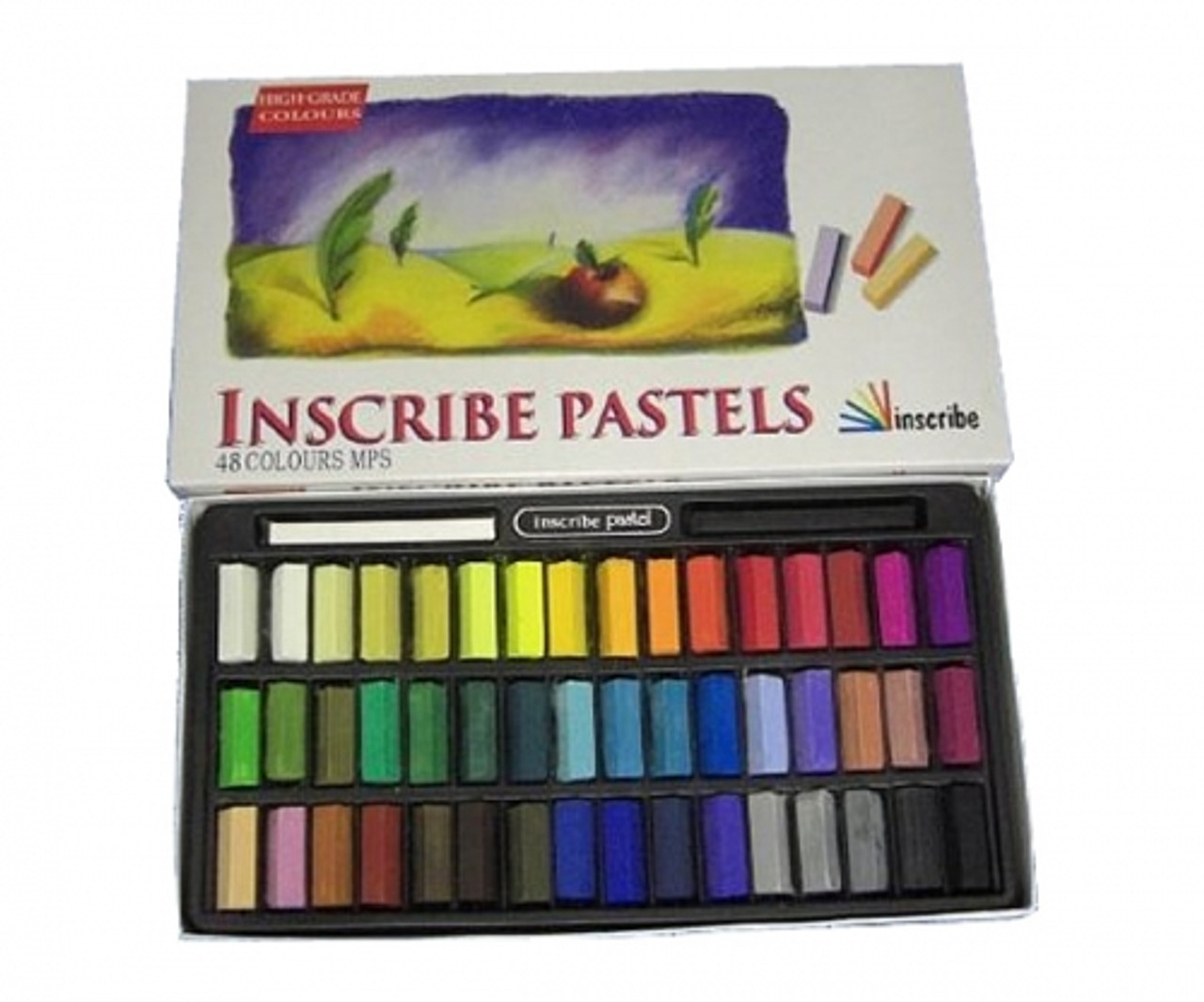 Mungyo Inscribe Soft Colour Pastel Half Size Sets of 24, 32, 48 or 64 