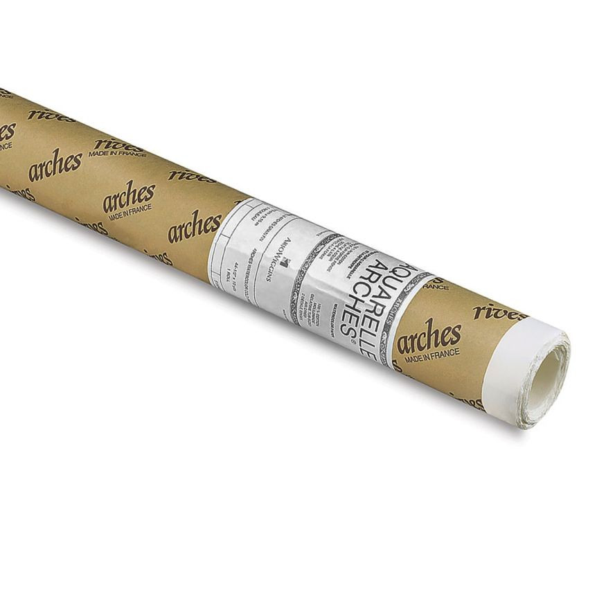 Aquarelle Arches Roll 300gsm 1.13m x 9m Atlantis Art Materials