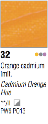 Pebeo Studio Acrylic - Cadmium Orange Hue