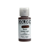 Golden Fluid Acrylic - Burnt Umber Light S1