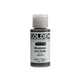 Golden Fluid Acrylic - Iridescent Micaceous Iron Oxide S4