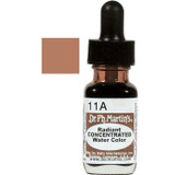 Dr. Ph. Martin's Radiant Concentrated Watercolour Ink - Tobacco Brown - 15ml