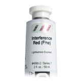 Golden Heavy Body Acrylic - Interference Red Fine S7 - 59ml