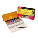 Sennelier Watercolour Travel Box - 8 x 10ml Tubes