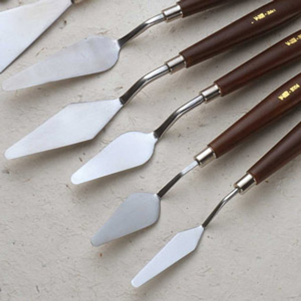 Loxley - Economical Palette Knife Set of 5 - Metal