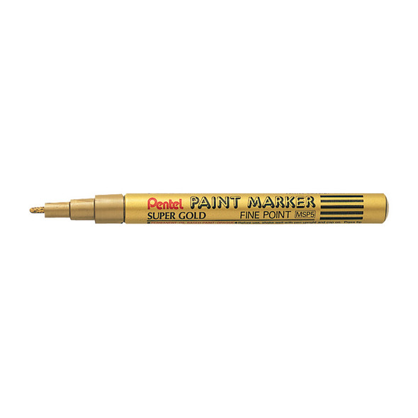 Pentel Paint Marker mfp10-x Paint Markers, Gold (Gold)