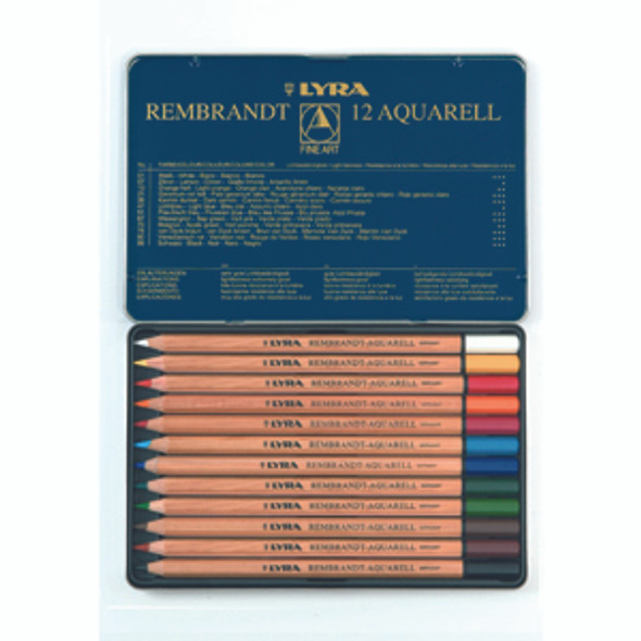 Lyra Rembrandt Aquarelle - Set in Tin 12