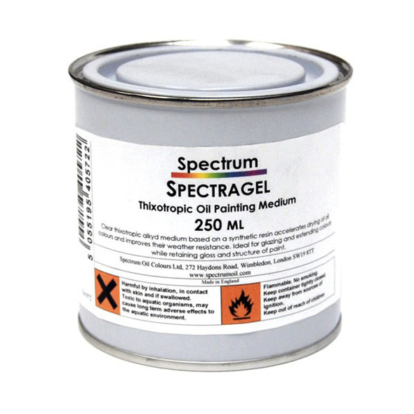 Cranfield (Spectrum) Clear Acrylic Canvas Sealer - Primers and Sealers -  Canvas and Supports
