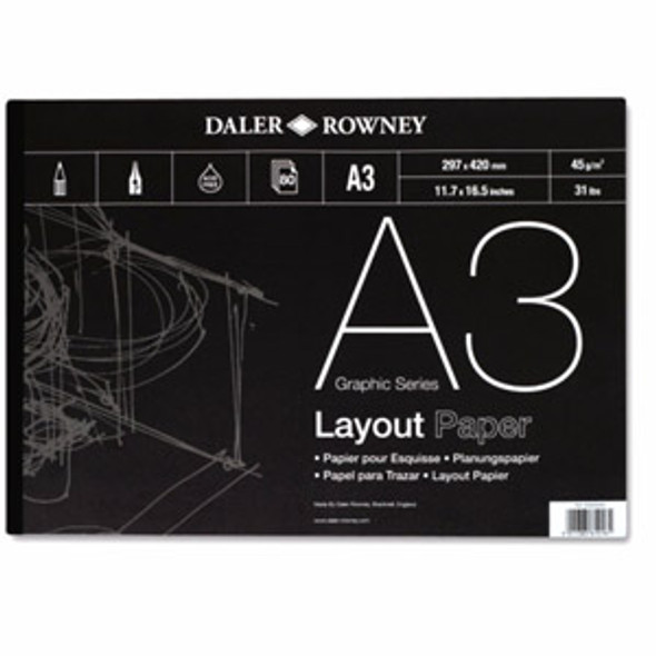 Daler Rowney - Layout Pad 45gsm