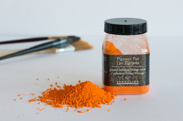 Sennelier Dry Pigments - Cadmium Yellow Orange 120g