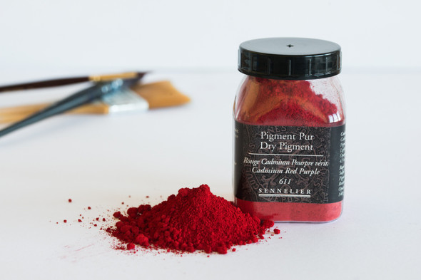 Sennelier Dry Pigments - Cadmium Red Purple 140g