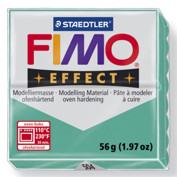 Staedtler Fimo Effect - Translucent Green