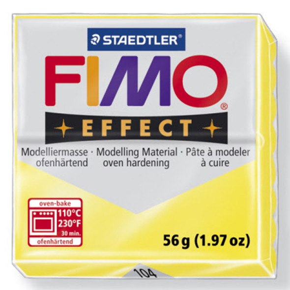 Staedtler Fimo Effect - Translucent Yellow