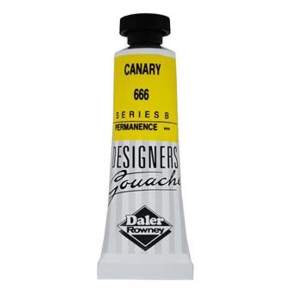 Daler Rowney Designers' Gouache - Canary - Series B - 15ml