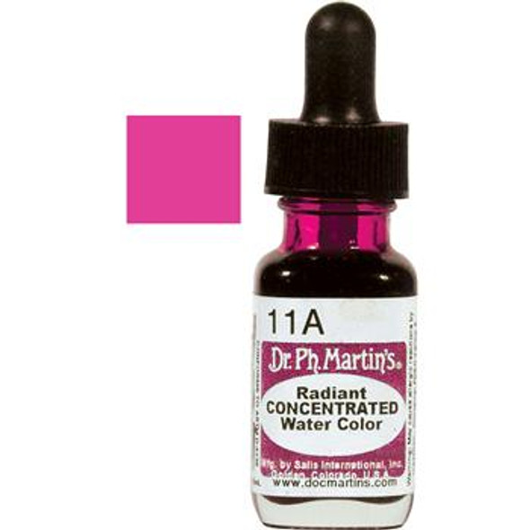 Dr. Ph. Martin's Radiant Concentrated Watercolour Ink - Cyclamen - 15ml