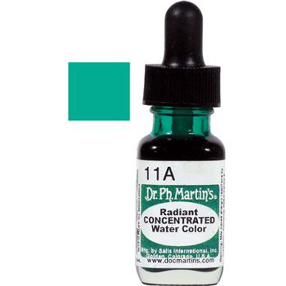 Dr. Ph. Martin's Radiant Concentrated Watercolour Ink - Calypso Green - 15ml