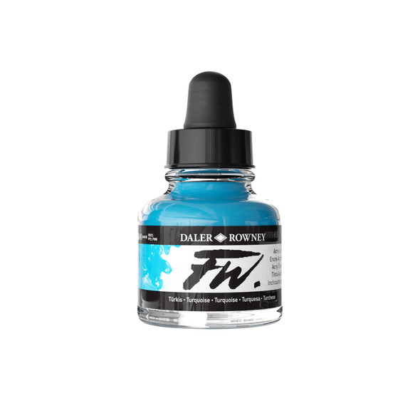 Daler Rowney FW Inks - Turquoise
