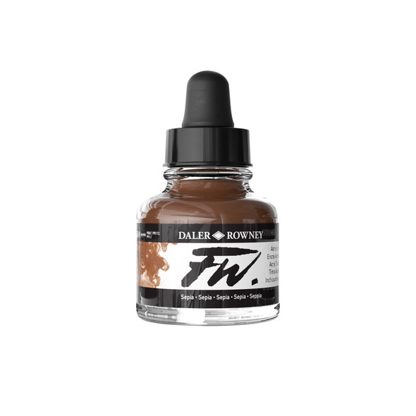 Daler Rowney FW Inks - Sepia