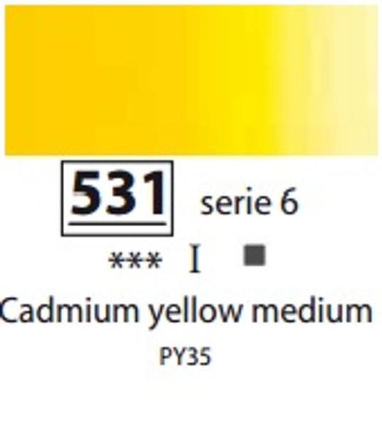 Sennelier Artists Oils - Cadmium Yellow Medium S6