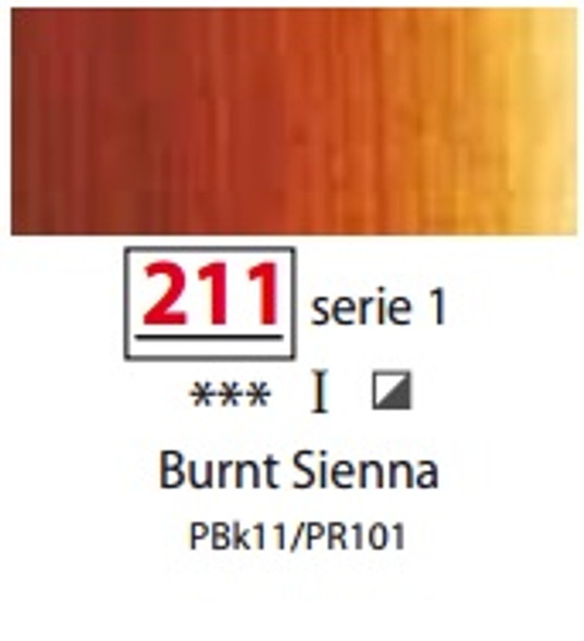 Sennelier Artists Oils - Burnt Sienna S1 - 40ml