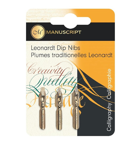 Manuscript - Round Hand Nibs (1) Set of 3