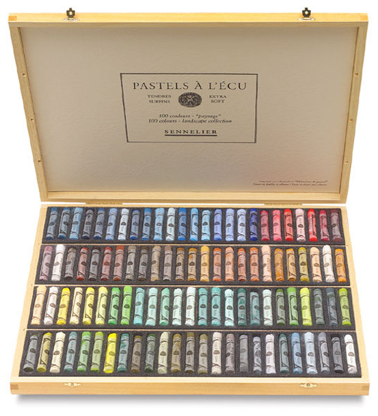 Sennelier Soft Pastels - Landscape Wooden Box Set of 100