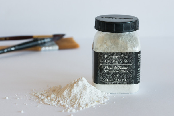 Sennelier Dry Pigments - Titanium White 140g