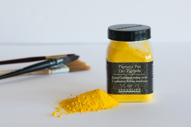 Sennelier Dry Pigments - Cadmium Yellow Medium 150g