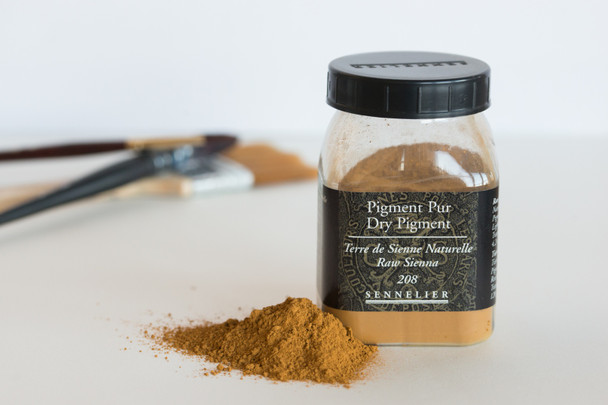 Sennelier Dry Pigments - Raw Sienna 120g