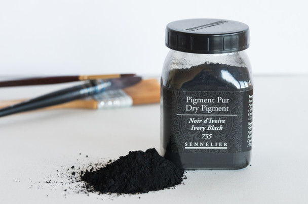 Sennelier Dry Pigments - Ivory Black 120g