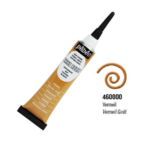 Pebeo Vitrail Cerne Relief - Vermeil Gold 20ml